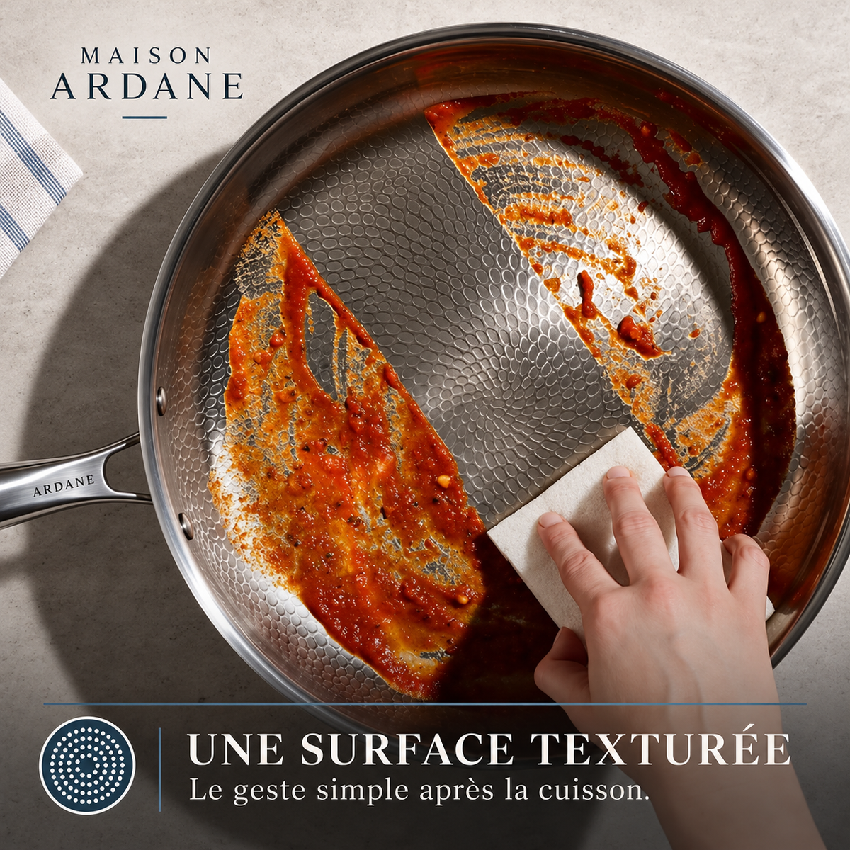Poêle en titane Ardane