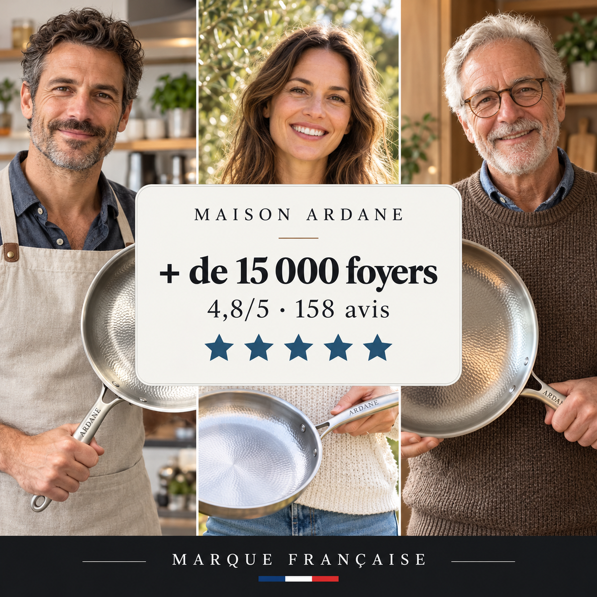 Poêle en titane Ardane