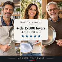 Poêle en titane Ardane