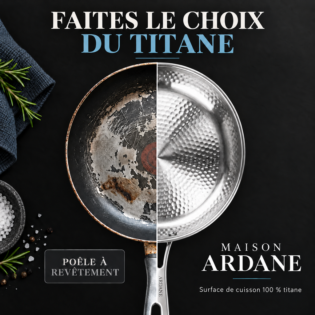 Poêle en titane Ardane
