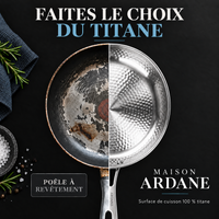 Poêle en titane Ardane